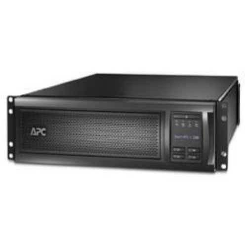 APC SMART UPS X UPS 2.299VA 1980W RS-232 USB DURATA IN BLACKOUT 9.8MIN NERO GARANZIA ITALIA (SMX2200RMHV2U)